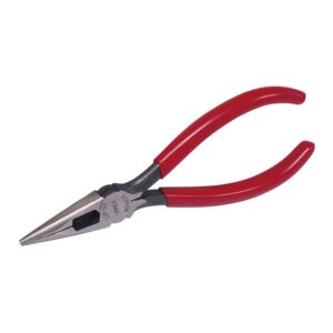 Pinza para electricista con mango rubber grip de 6-1/4" punta cónica corte lateral Urrea