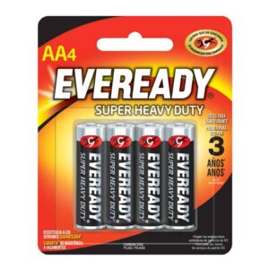 Pila alcalina Eveready® "AA",  4 piezas Surtek