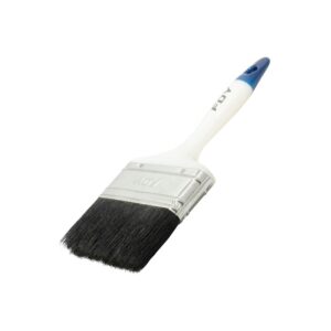 Brocha de cerdas naturales con mango plástico 1" Foy