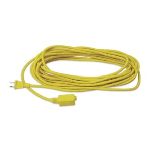 Extensión eléctrica uso rudo polarizada color amarillo, 8 m Surtek