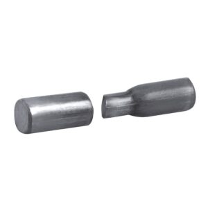 Bisagra tubular 1/2" natural, para puertas y ventanas metálicas Lock