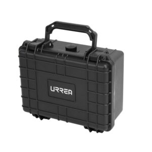 Caja portaherramientas plástica de seguridad impermeable 9" x 7" x 4" Urrea