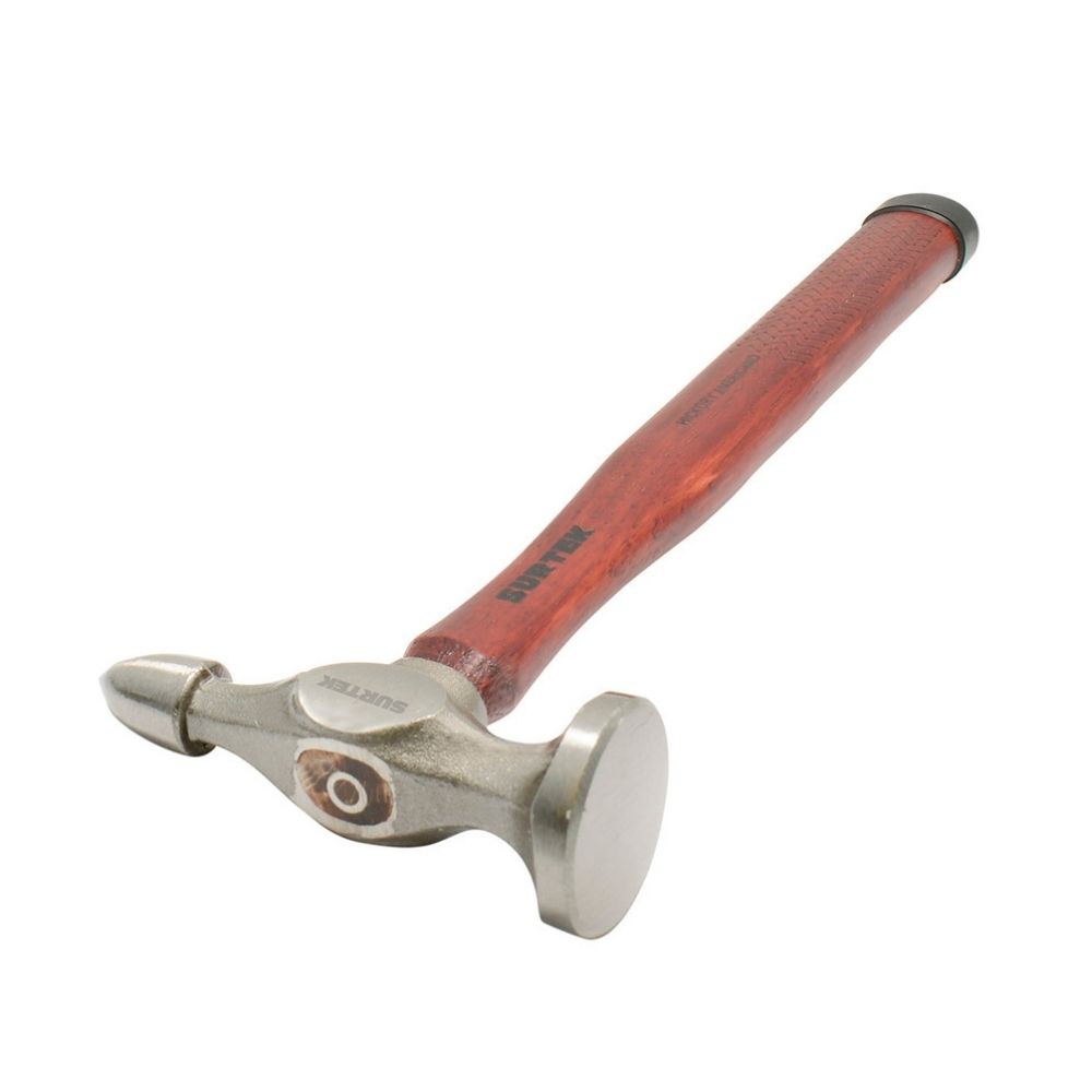Martillo laminero plana-corta con mango de madera de 13", 11 oz Surtek