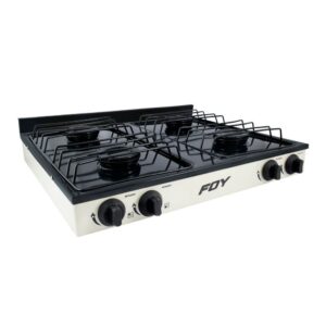 Estufa de gas 4 quemadores color blanco Foy