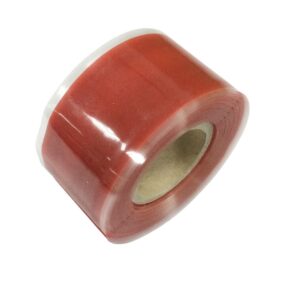 Cinta roja de silicón de autofusión 25 mm x 3 m, en blíster Urrea