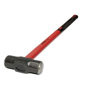 Marro octagonal cabeza maquinada con mango de fibra de vidrio de 36", 6 lb Urrea