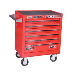 Gabinete móvil 6 gavetas color rojo serie X 27" Urrea