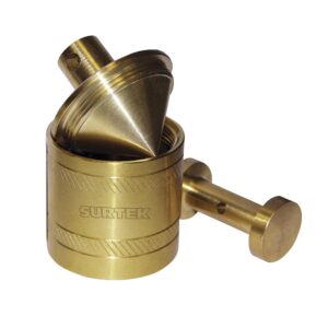 Plomada de latón tipo barril 340 g Surtek