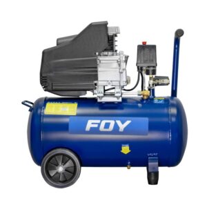 Compresor de aire eléctrico lubricado 40L, 1.5HP, 127V Foy