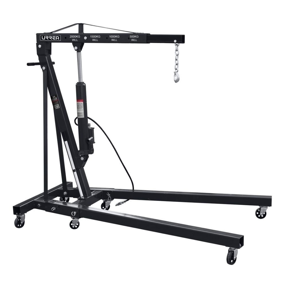 Pluma hidroneumática plegable, 2 ton Urrea