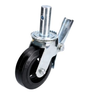 Rodaja de hule para andamio con freno 6" Surtek