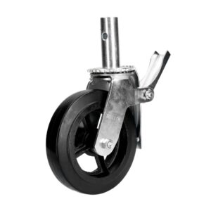 Rodaja de hule para andamio con freno 8" Surtek