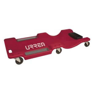 Cama para mecánico plástica, 6 ruedas giratorias, 36" Urrea