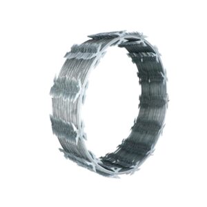 Concertina de seguridad punta tipo anzuelo, 8 puntas, 8 m, 5.3 kg Surtek