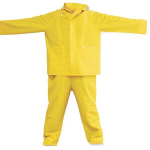 Traje impermeable sin reflejante con interior de poliéster G, 2 piezas Surtek