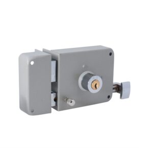 Cerradura de sobreponer función instala fácil, izquierda, llave de puntos, blíster Lock