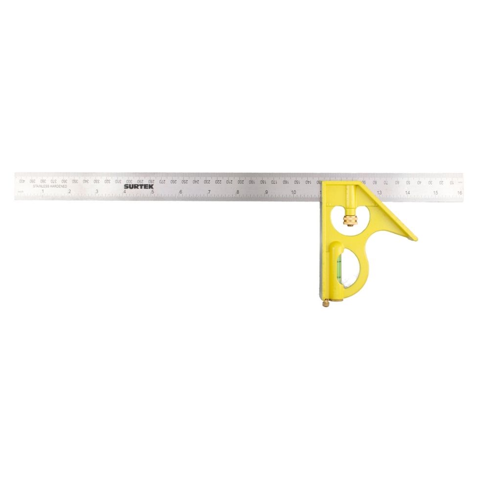 Escuadra de combinación con mango zamac 16" Surtek