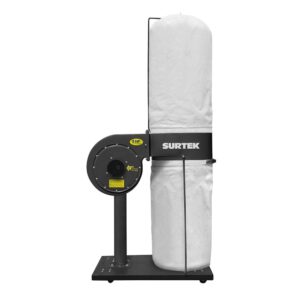 Colector de polvo 1 x 4" 1 HP 120 V, 3400 RPM Surtek