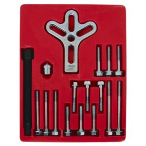 Juego de extractor automotriz de volante tipo "C", 17 piezas Urrea