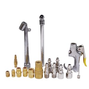 Juego de accesorios neumáticos, 17 piezas Surtek