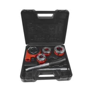 Juego de tarraja para tubo de 1/2" a 1" NPT, 5 piezas Urrea