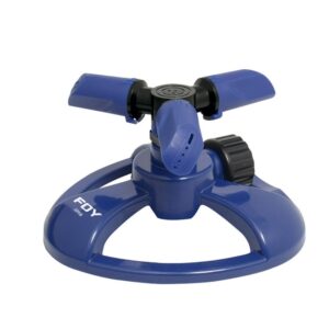 Aspersor estacionario con base plástica de 3 brazos, 3/4" GHT Foy