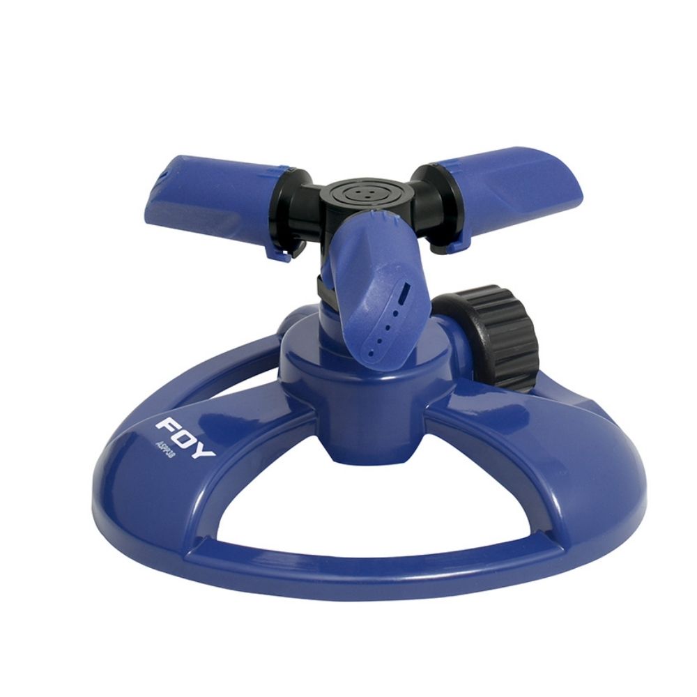 Aspersor estacionario con base plástica de 3 brazos, 3/4" GHT Foy