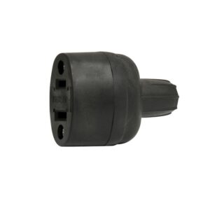 Contacto de hule oval, color negro Surtek