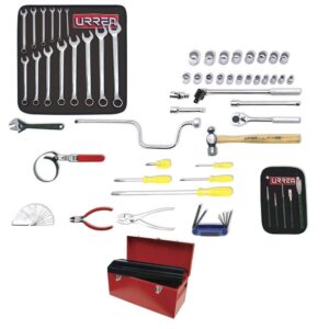 Juego básico automotriz métrico 58 piezas, con caja D6 Urrea