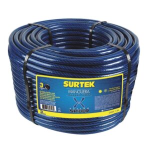 Manguera para jardín tejido spider en rollo 3/4", 100 m Surtek