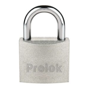 Candado de acero corto 38 mm, llave estándar Prolok