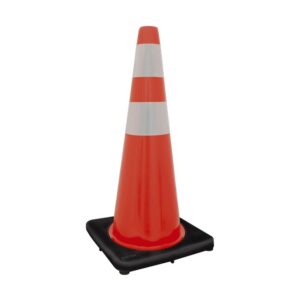 Cono de precaución con banda reflejante, 70 cm Surtek
