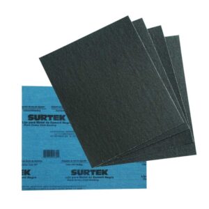 Lija negra para esmeril, grano 36 Surtek
